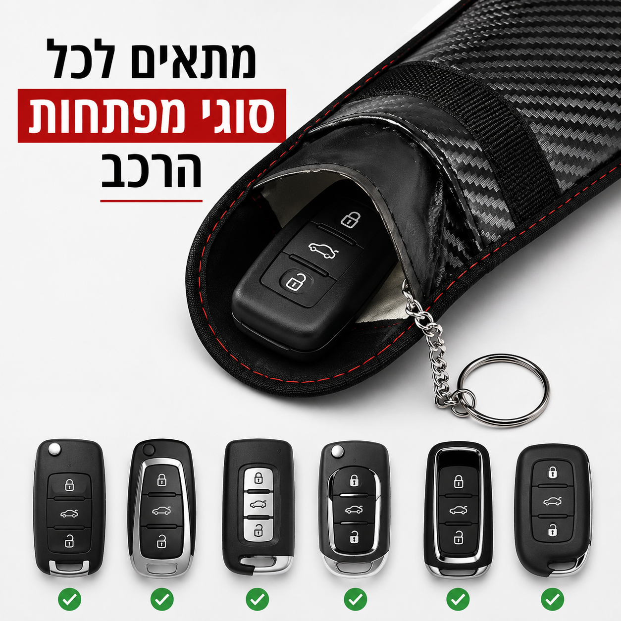 AutoDefense™ נרתיק חוסם אותות